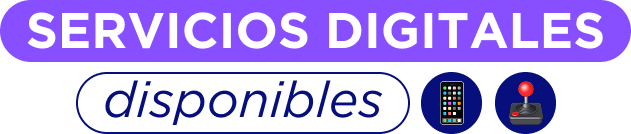 Servicios digitales disponibles
