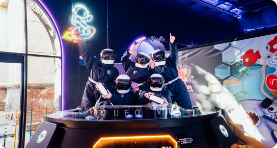 Experiencia de realidad virtual en Crucijuegos