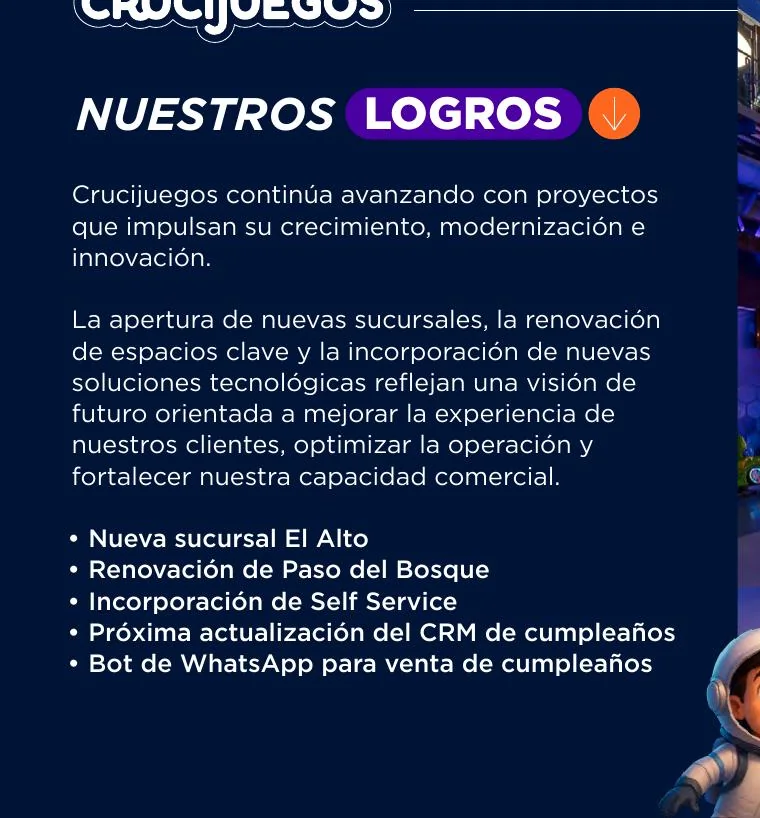 Self Service Crucijuegos